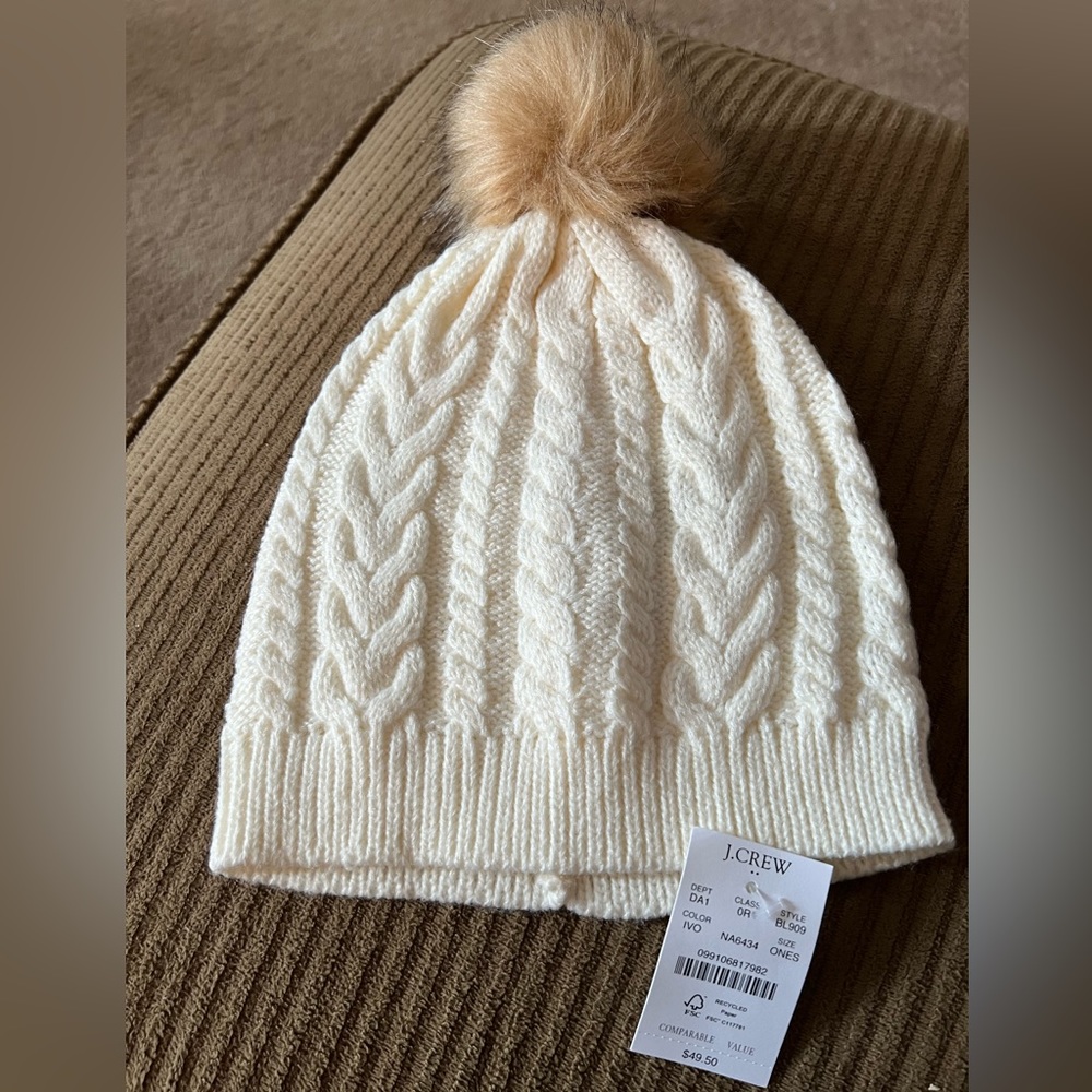 J Crew beanie nwt